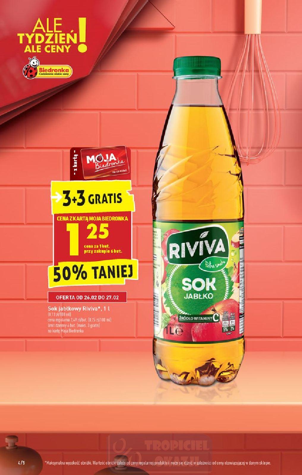 Gazetka promocyjna Biedronka str. 4