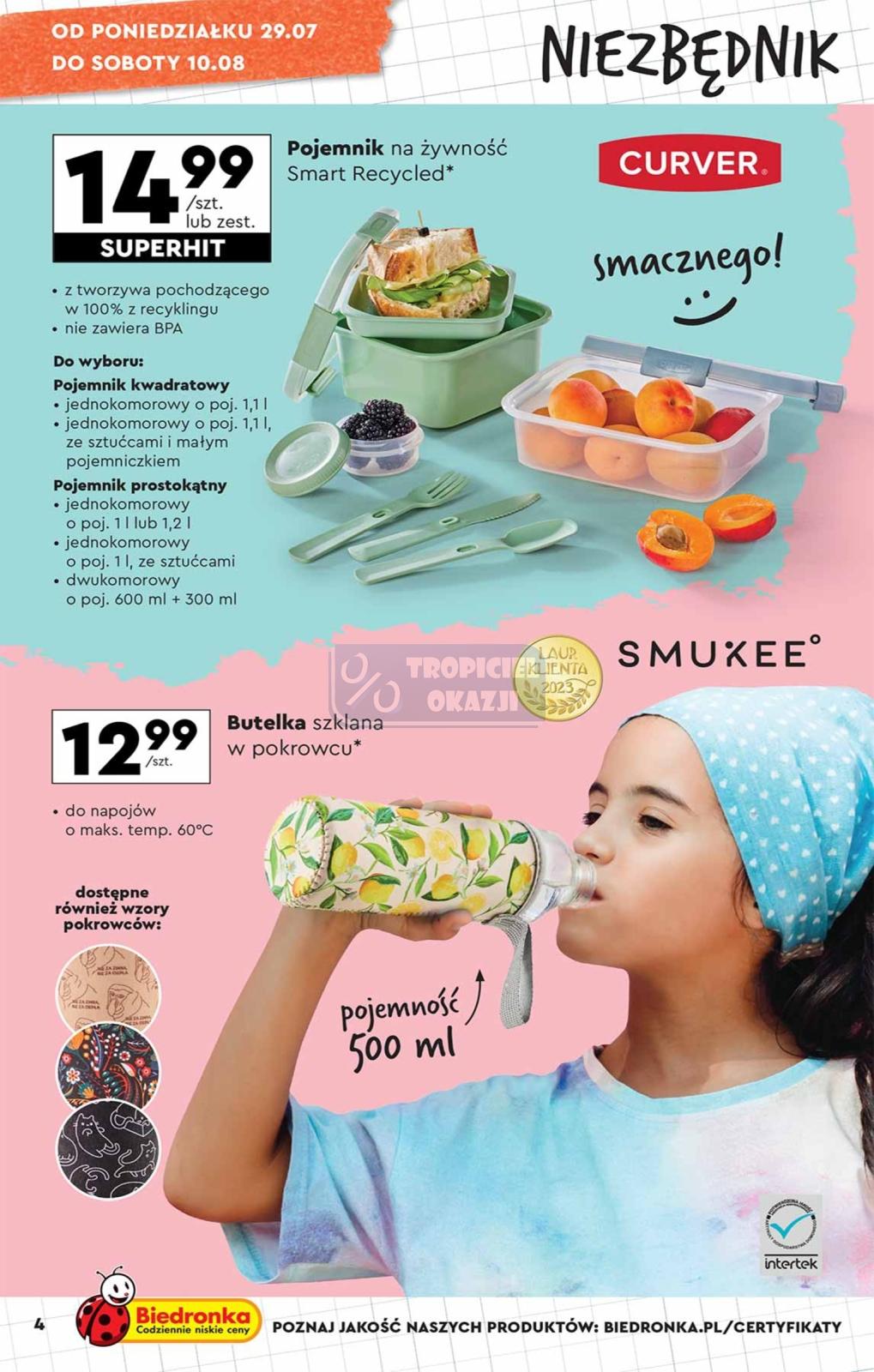 Gazetka promocyjna Biedronka str. 4