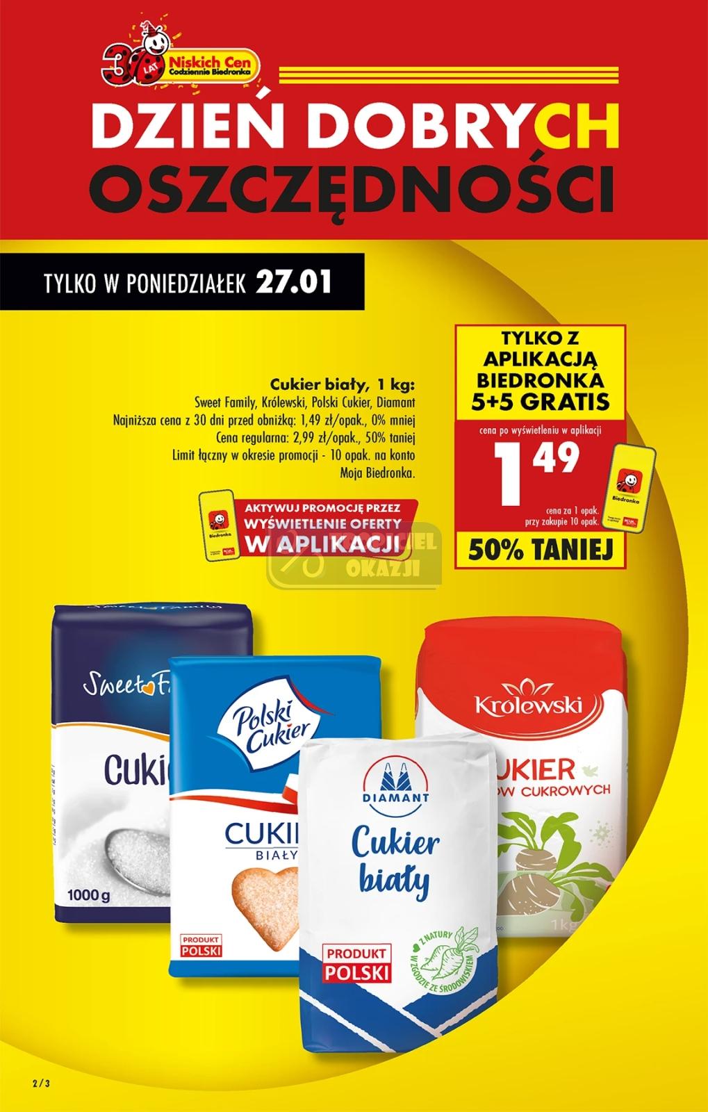 Gazetka promocyjna Biedronka str. 2
