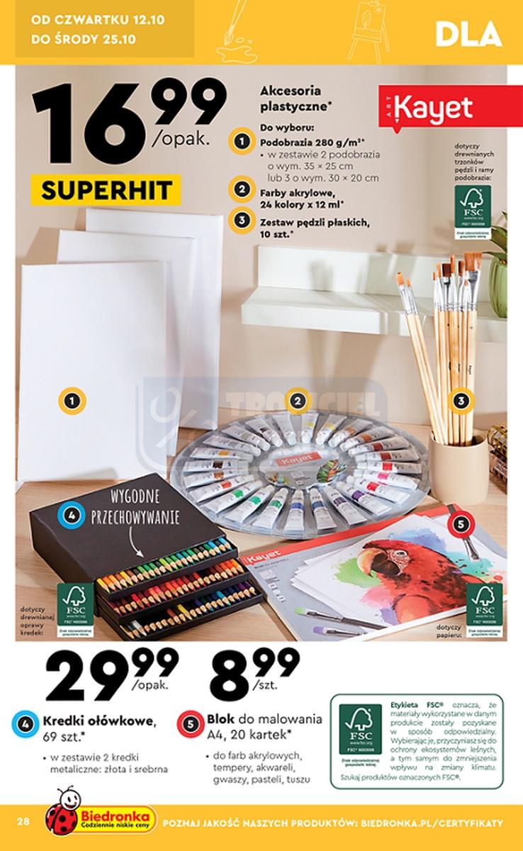 Gazetka promocyjna Biedronka str. 28