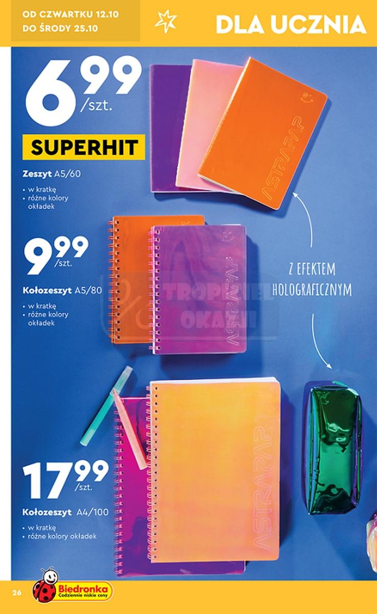 Gazetka promocyjna Biedronka str. 26