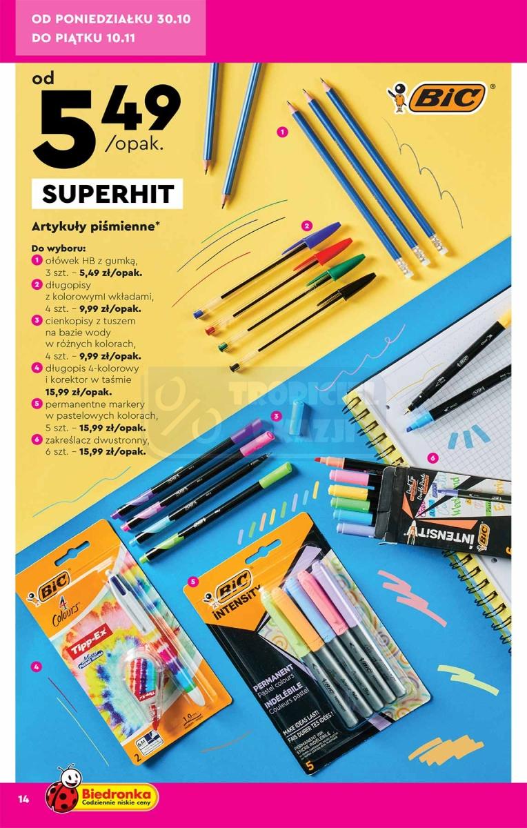 Gazetka promocyjna Biedronka str. 14