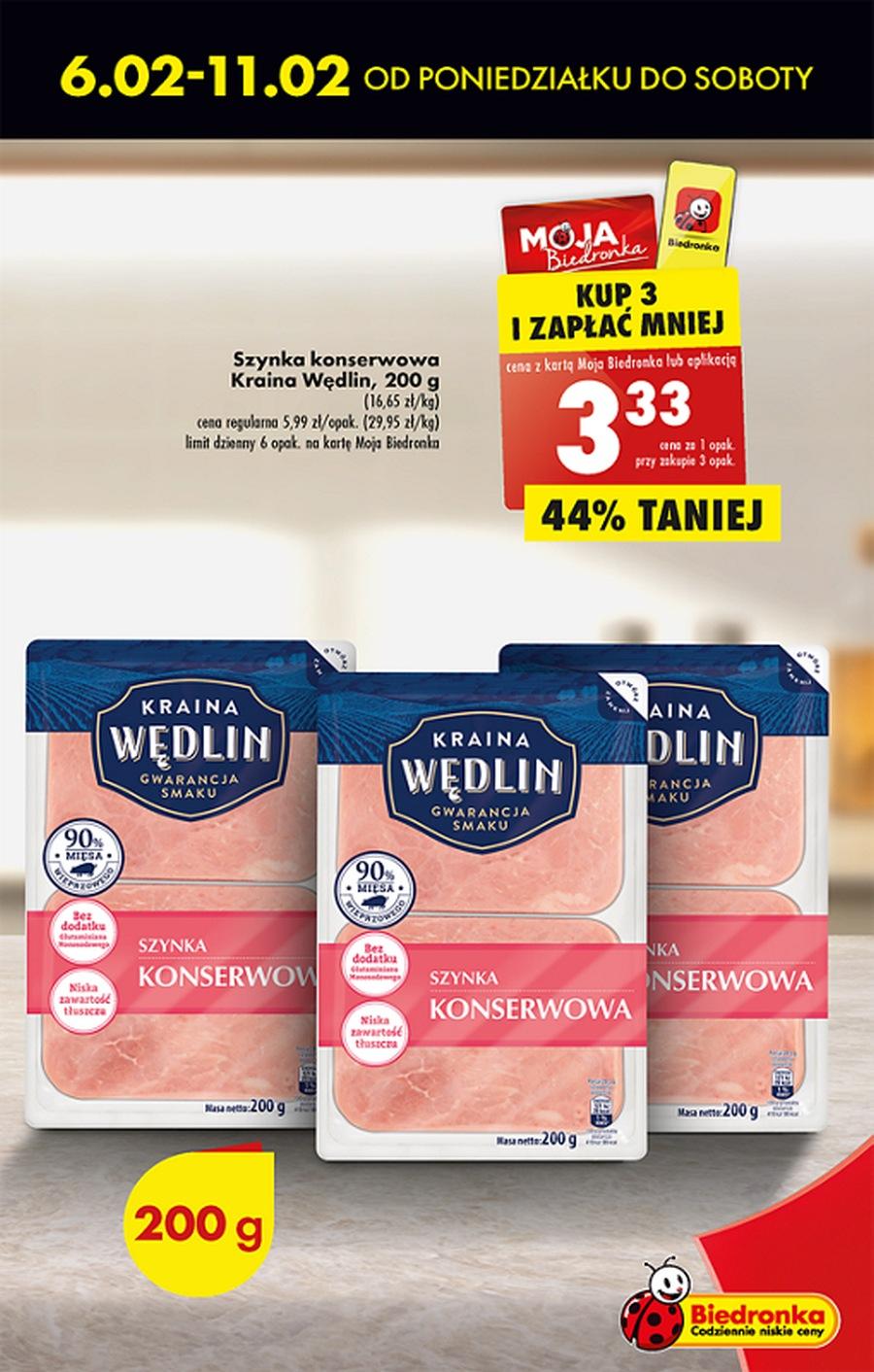 Gazetka promocyjna Biedronka str. 3