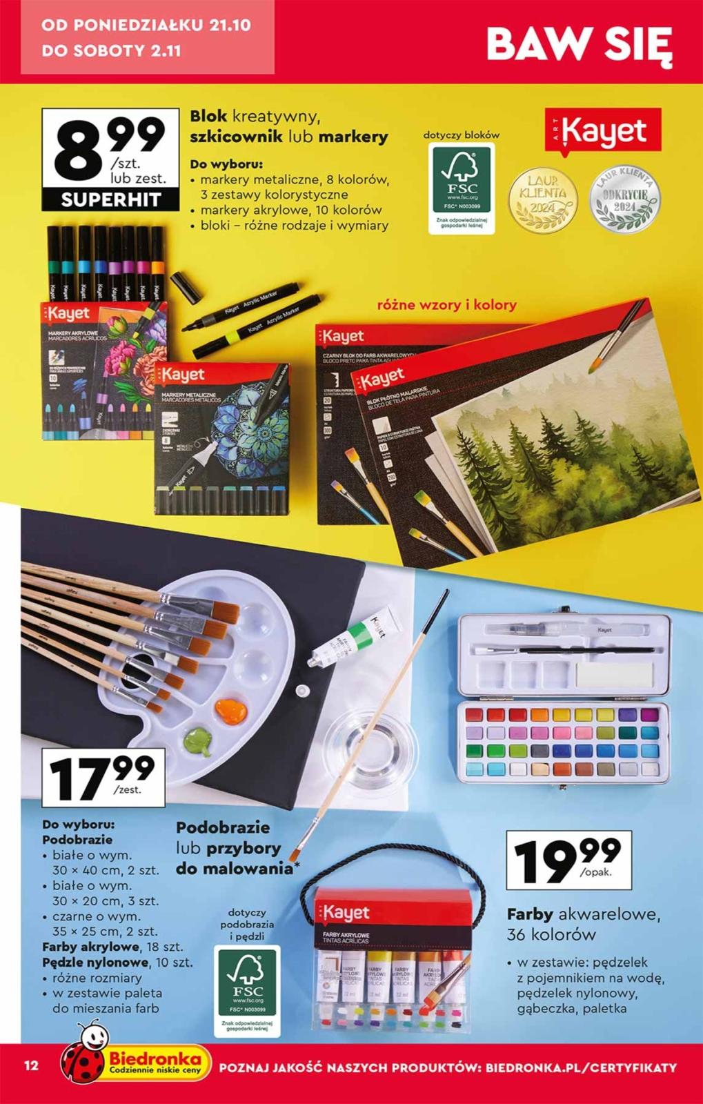 Gazetka promocyjna Biedronka str. 12