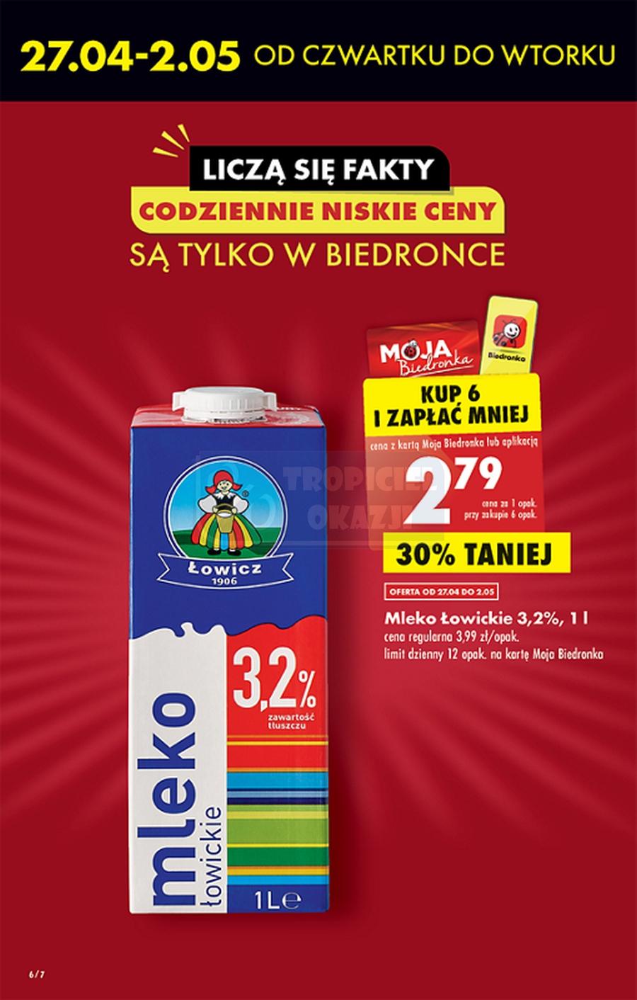 Gazetka promocyjna Biedronka str. 6