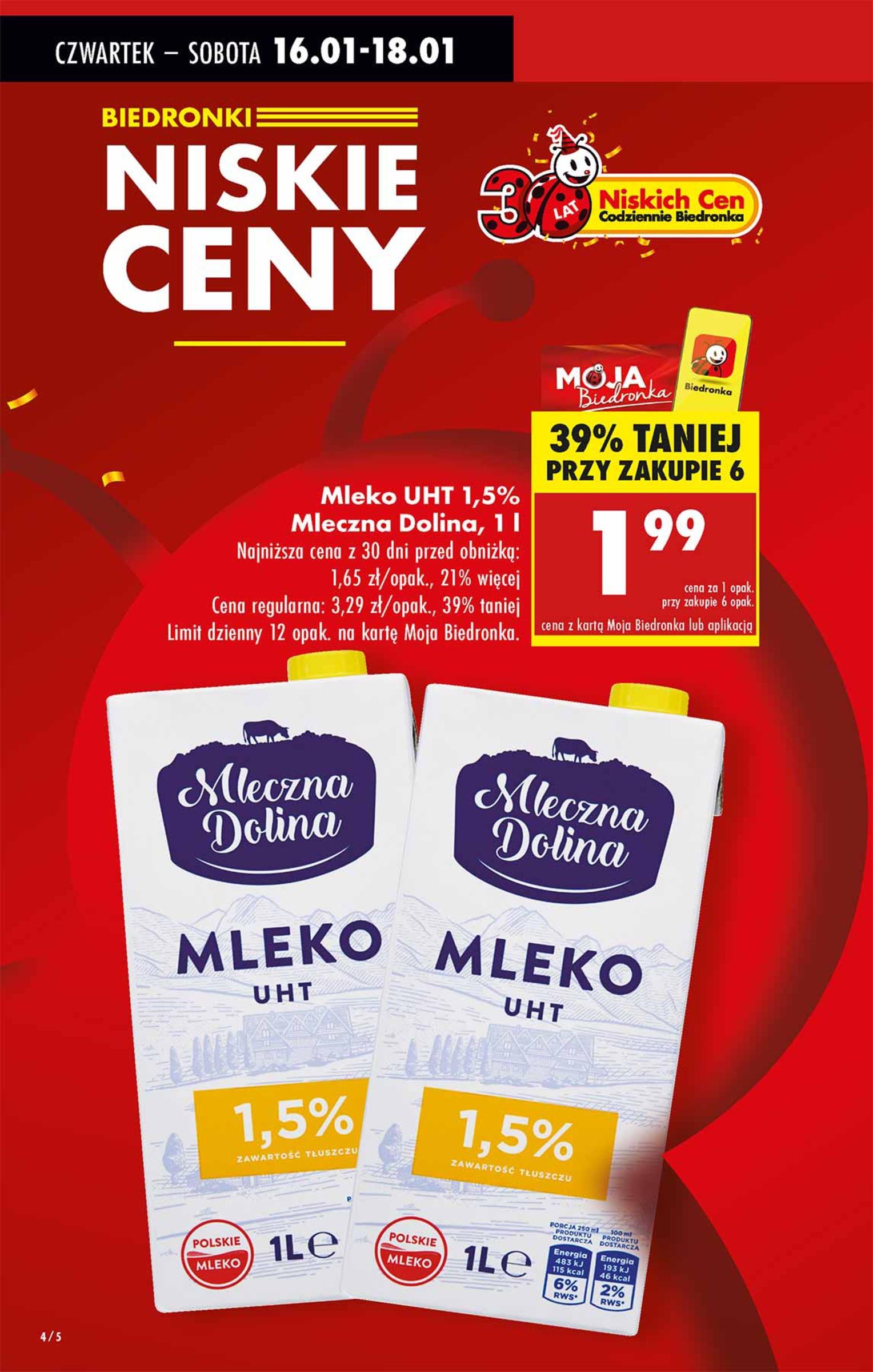 Gazetka promocyjna Biedronka str. 4