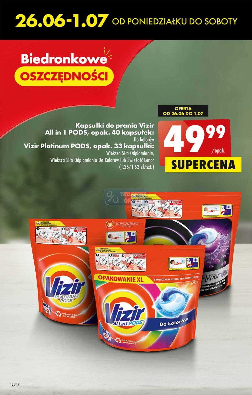 Gazetka promocyjna Biedronka str. 12