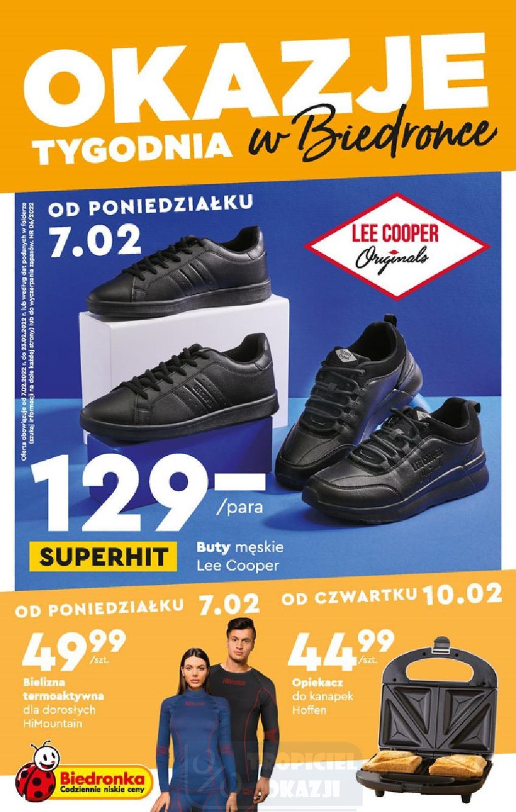 Gazetka promocyjna Biedronka str. 1