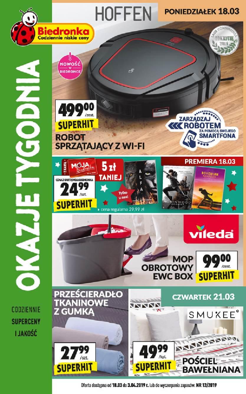 Gazetka promocyjna Biedronka str. 1