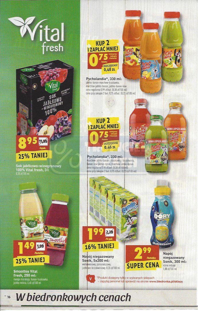 Gazetka promocyjna Biedronka str. 16