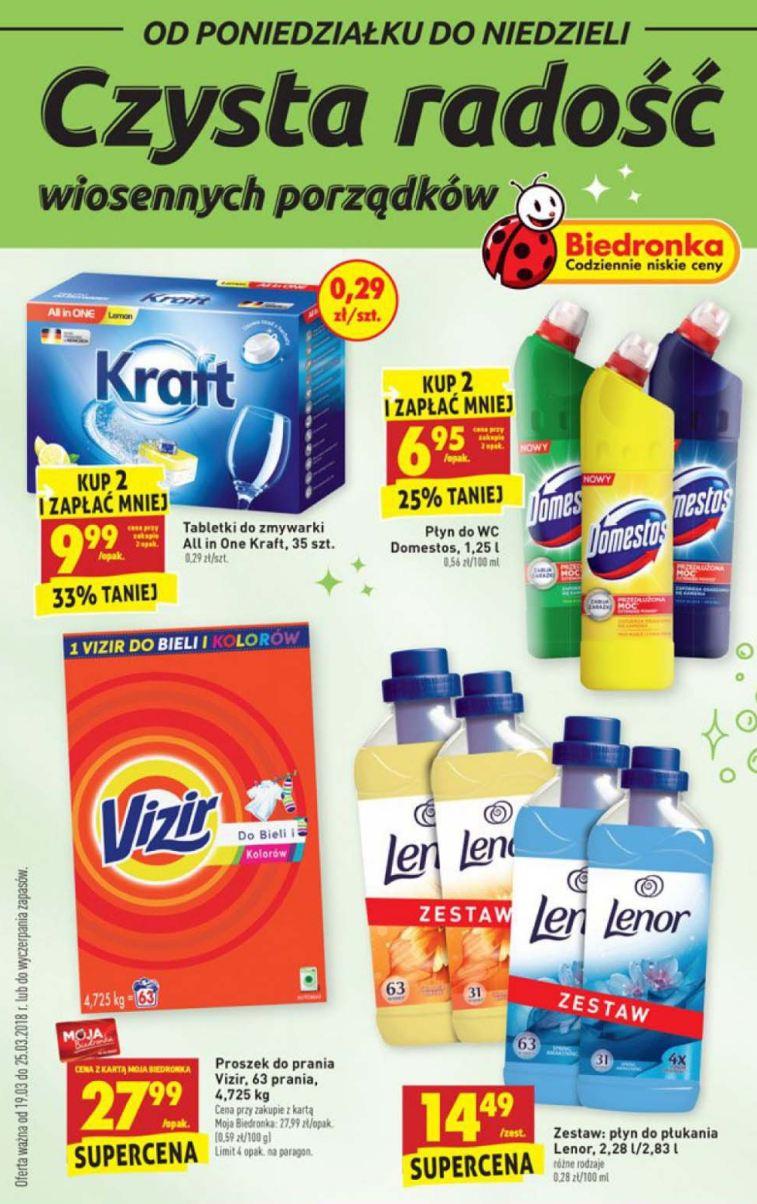 Gazetka promocyjna Biedronka str. 1