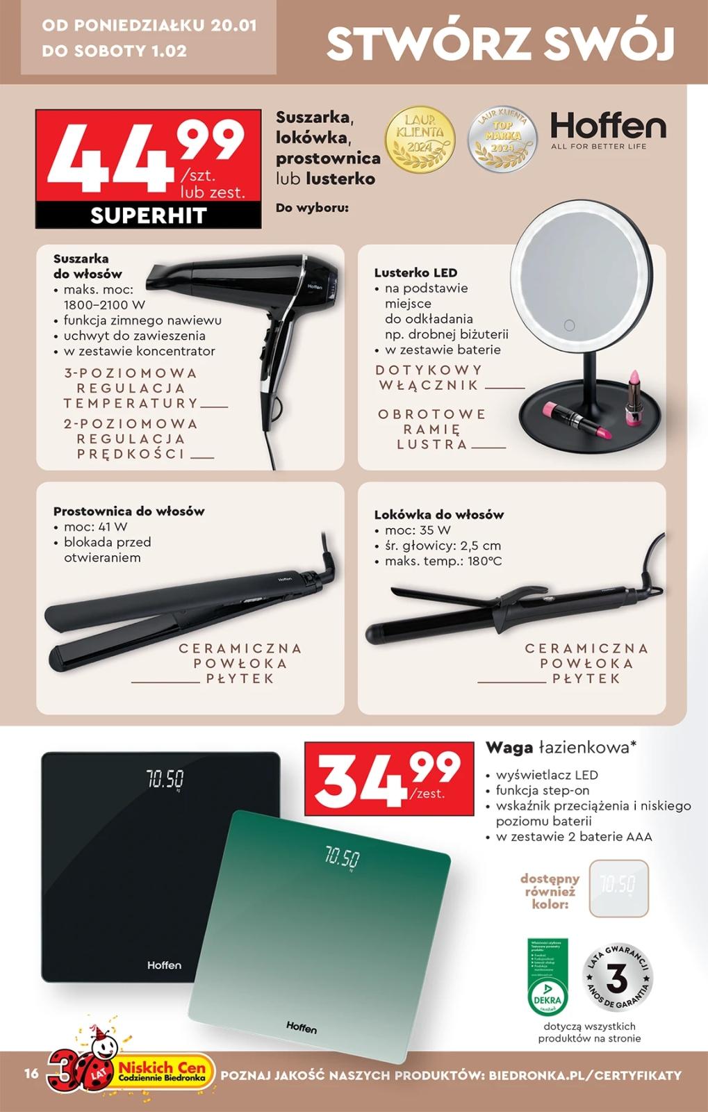 Gazetka promocyjna Biedronka str. 16