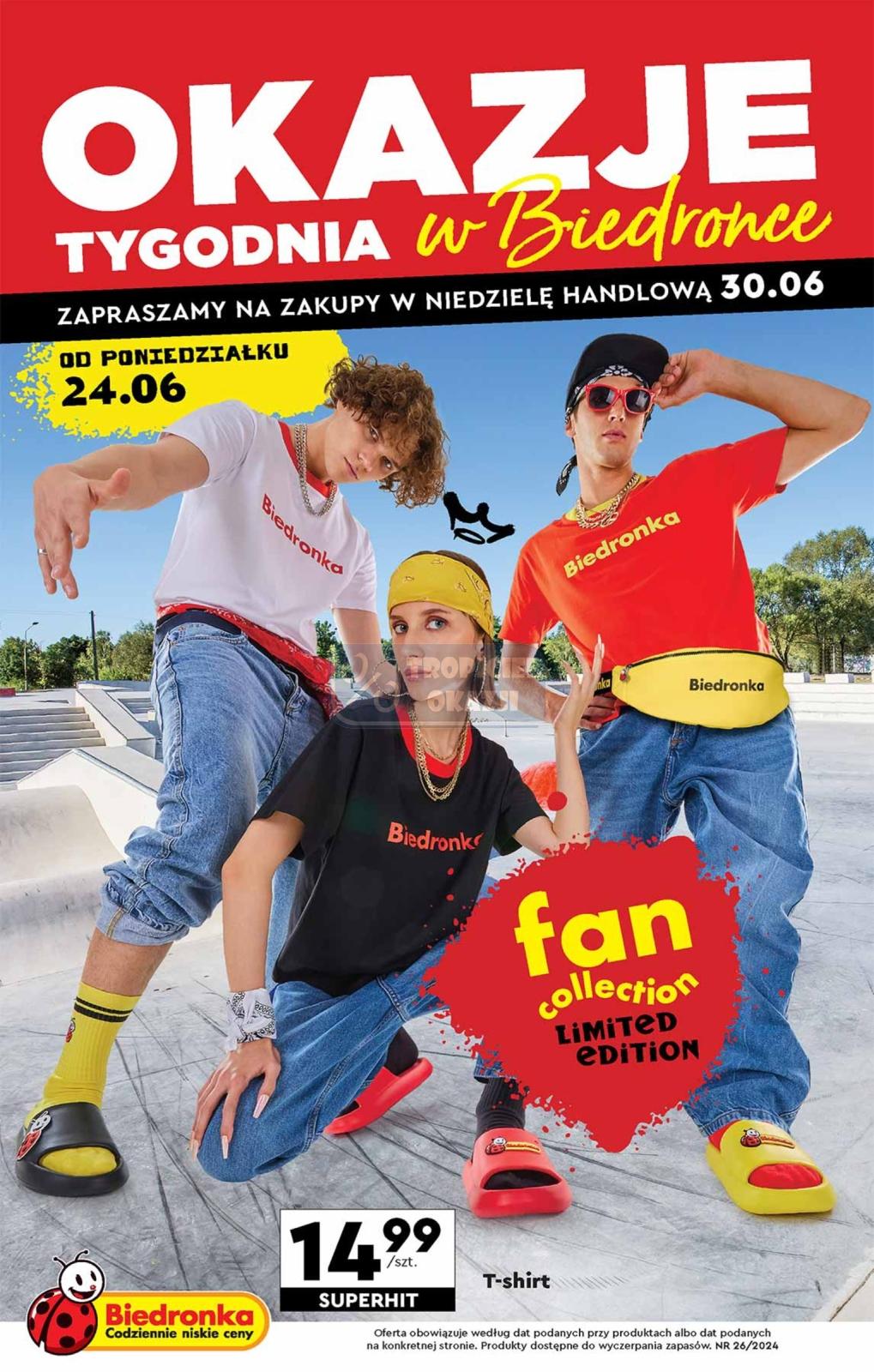 Gazetka promocyjna Biedronka str. 1