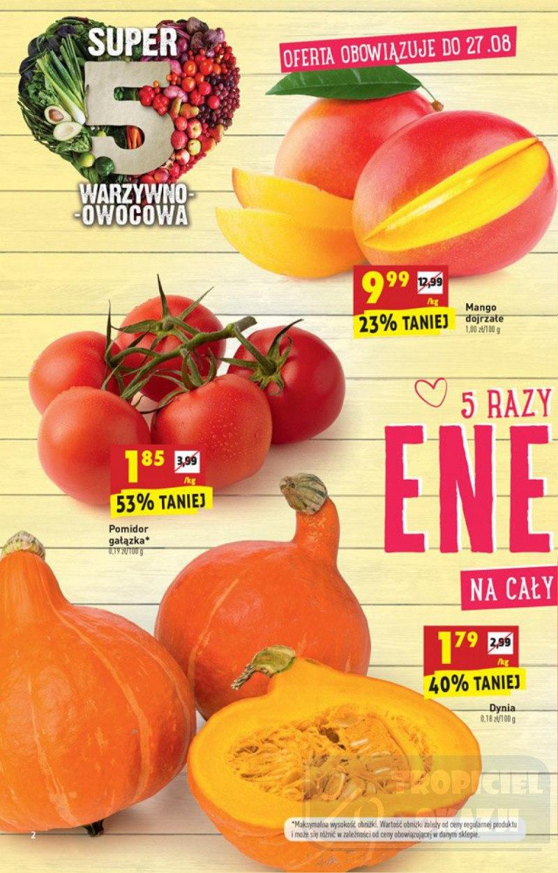 Gazetka promocyjna Biedronka str. 2