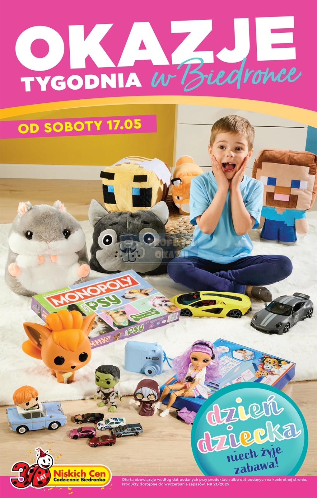 Gazetka promocyjna Biedronka str. 1