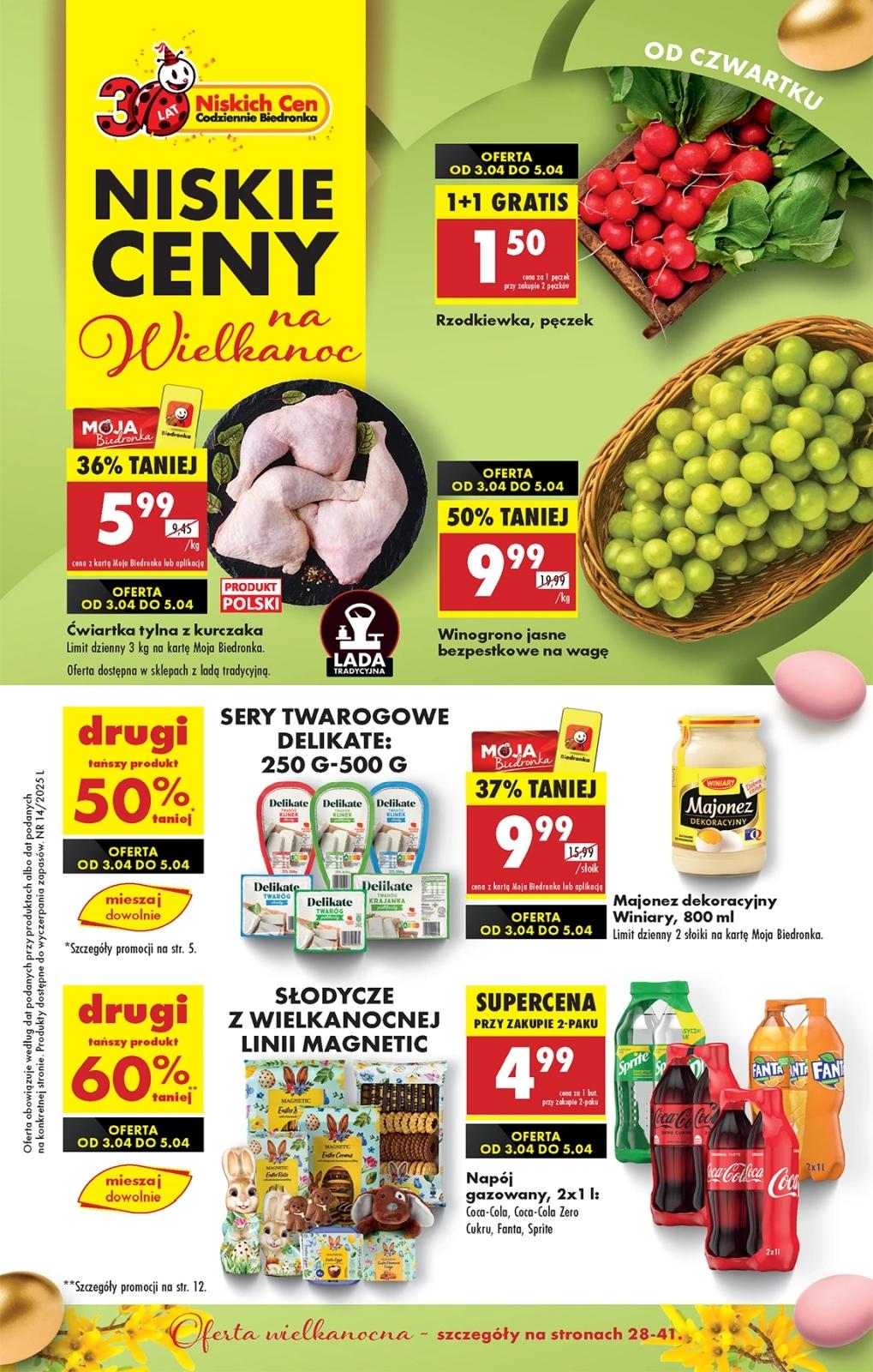 Gazetka promocyjna Biedronka str. 1