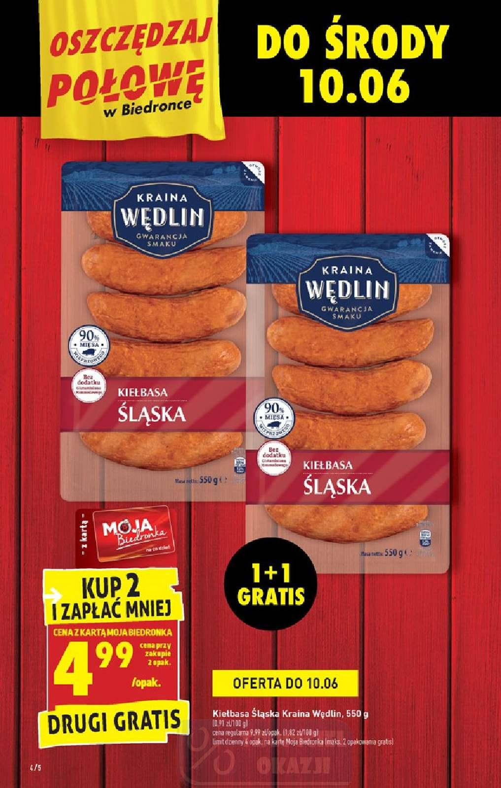 Gazetka promocyjna Biedronka str. 4