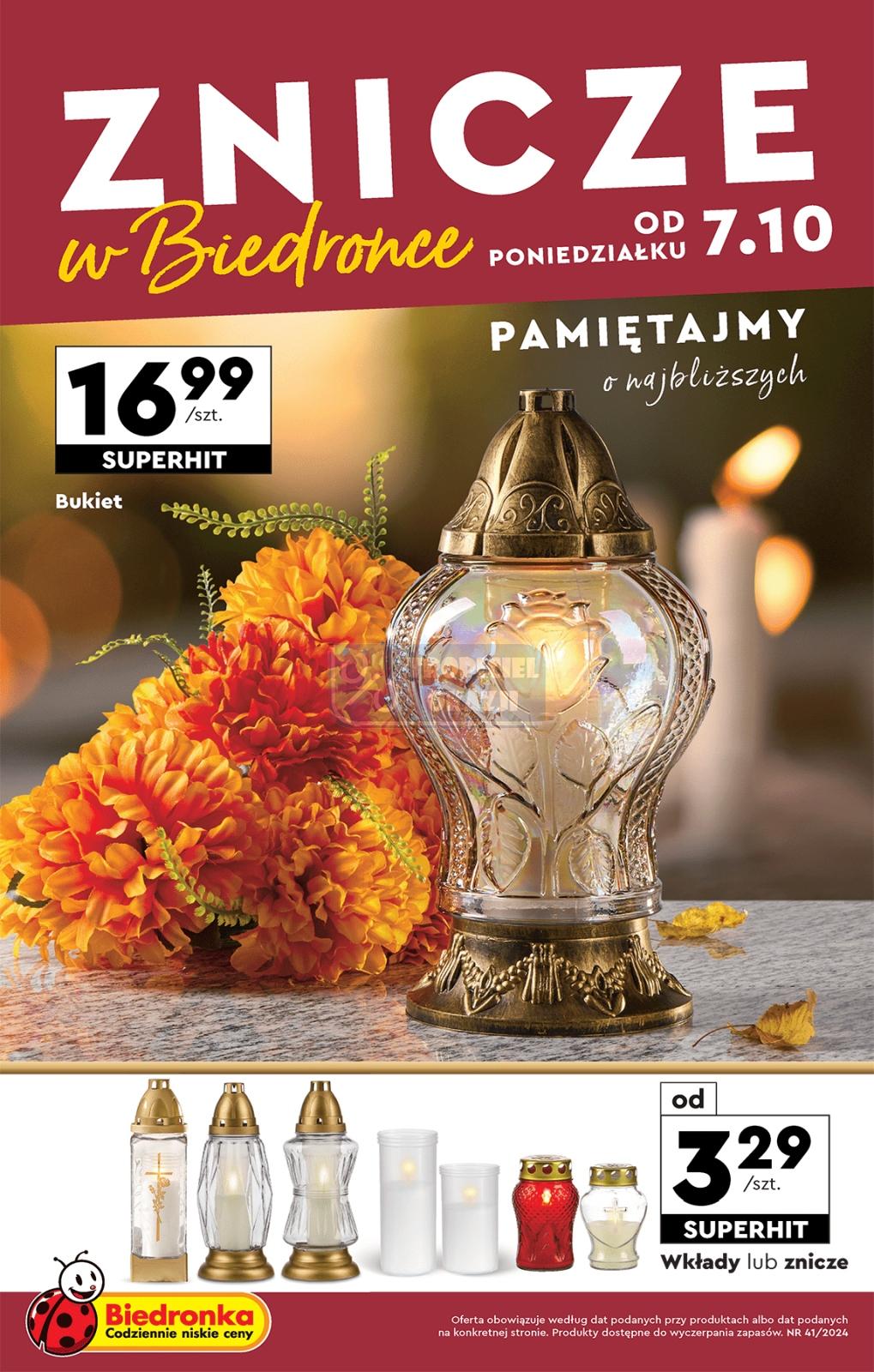 Gazetka promocyjna Biedronka str. 1