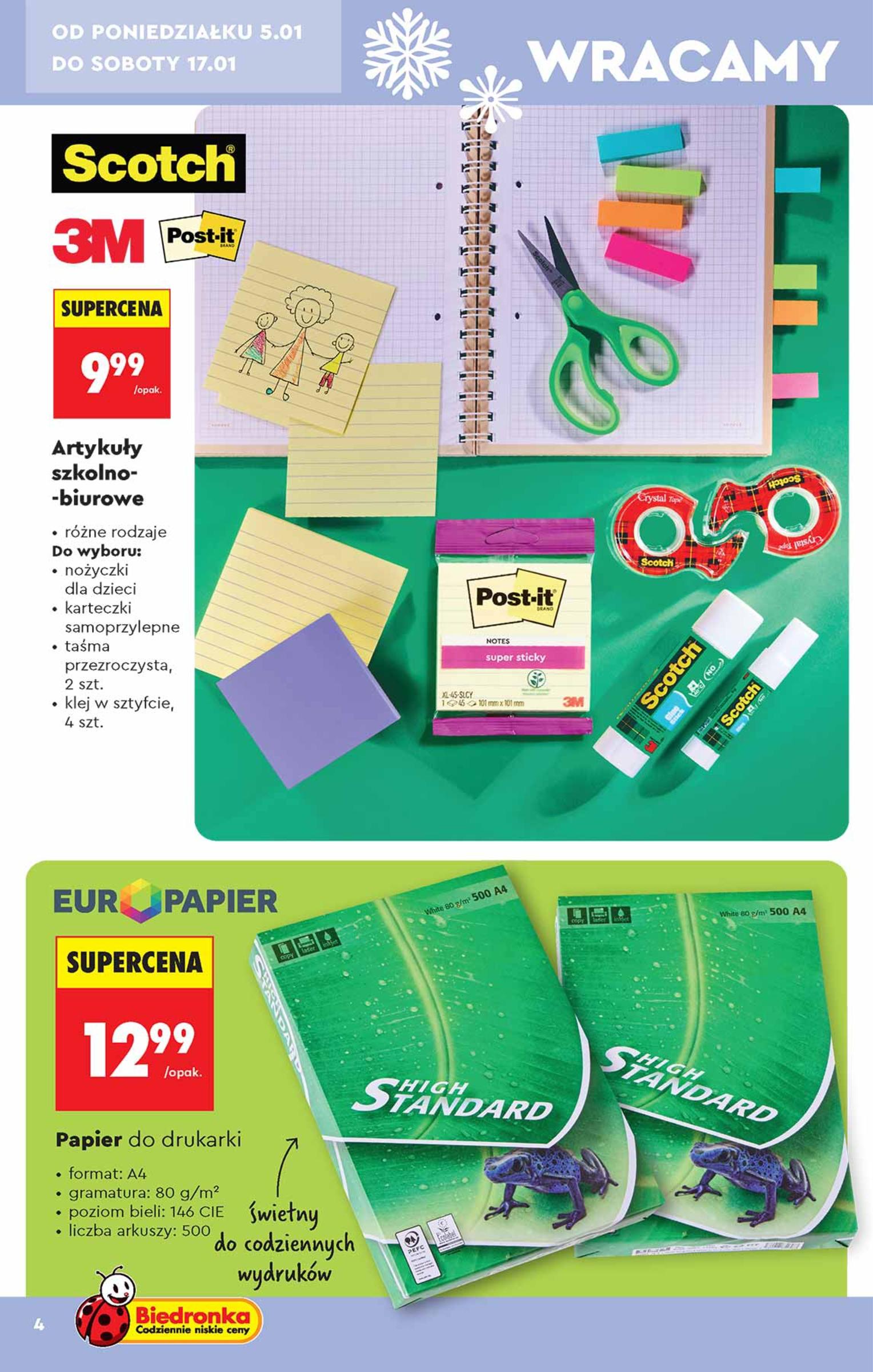 Gazetka promocyjna Biedronka str. 4