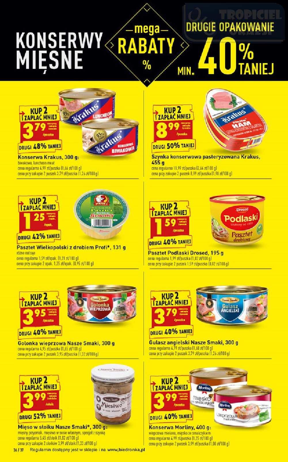 Gazetka promocyjna Biedronka str. 36