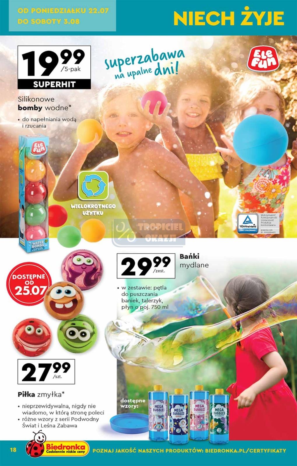 Gazetka promocyjna Biedronka str. 18