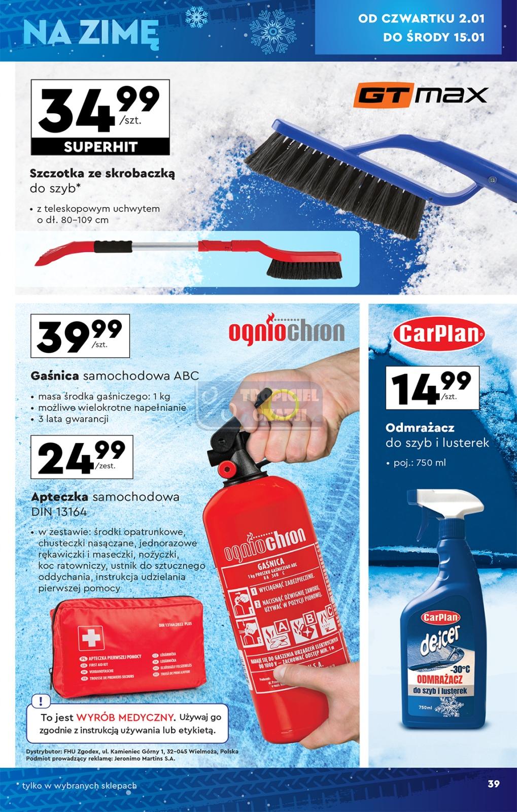 Gazetka promocyjna Biedronka str. 39