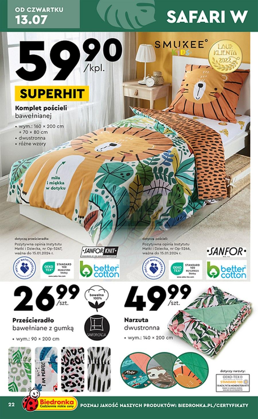 Gazetka promocyjna Biedronka str. 22
