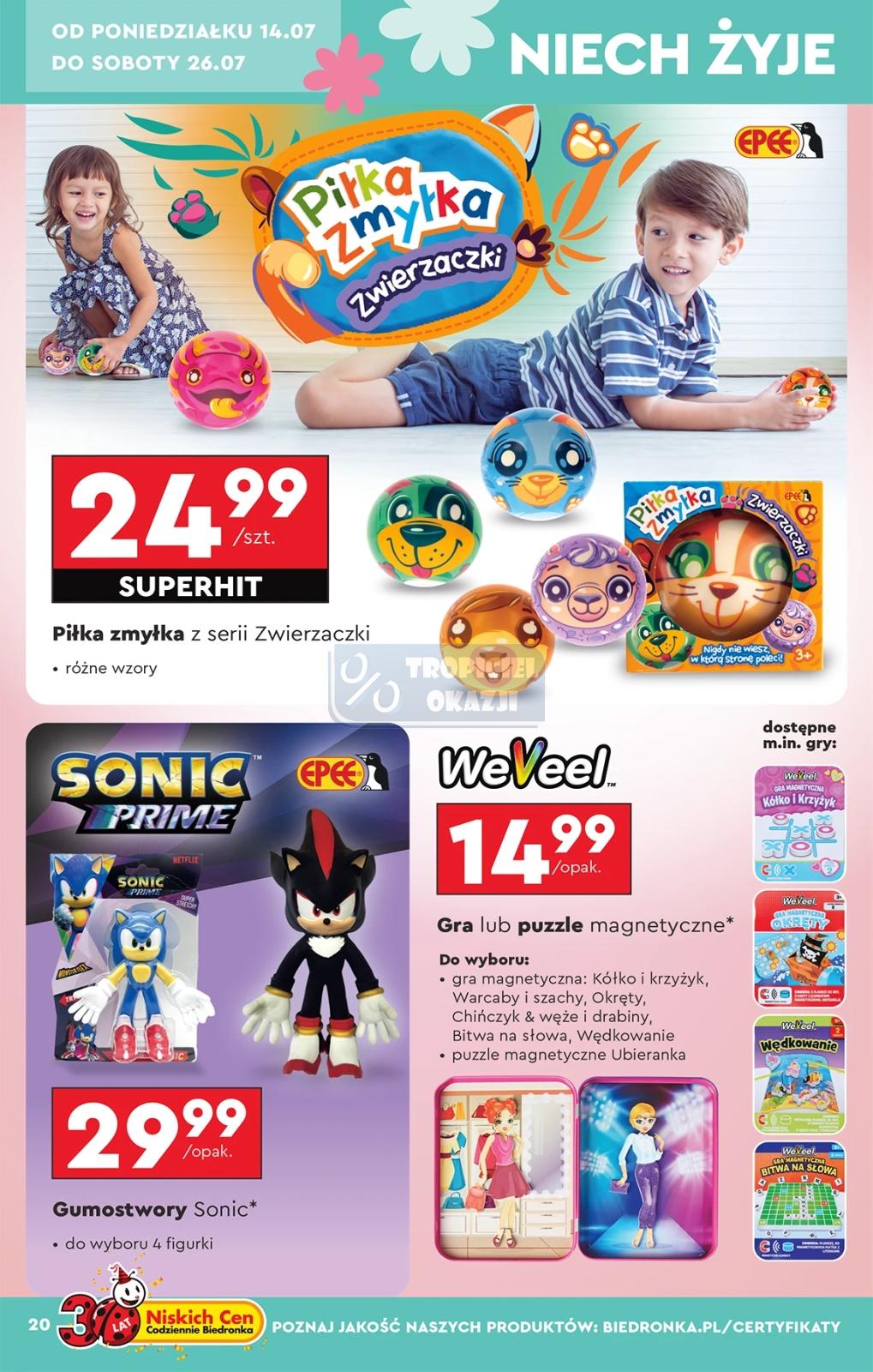 Gazetka promocyjna Biedronka str. 20