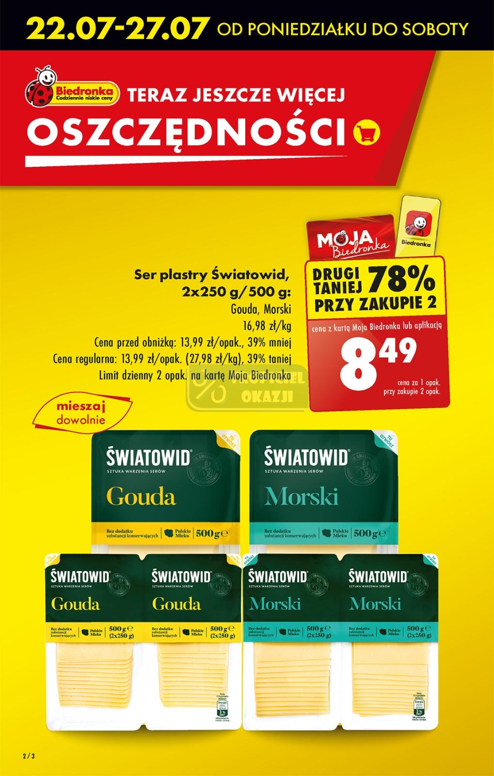 Gazetka promocyjna Biedronka str. 2