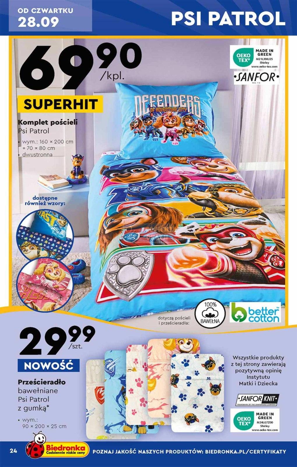 Gazetka promocyjna Biedronka str. 24