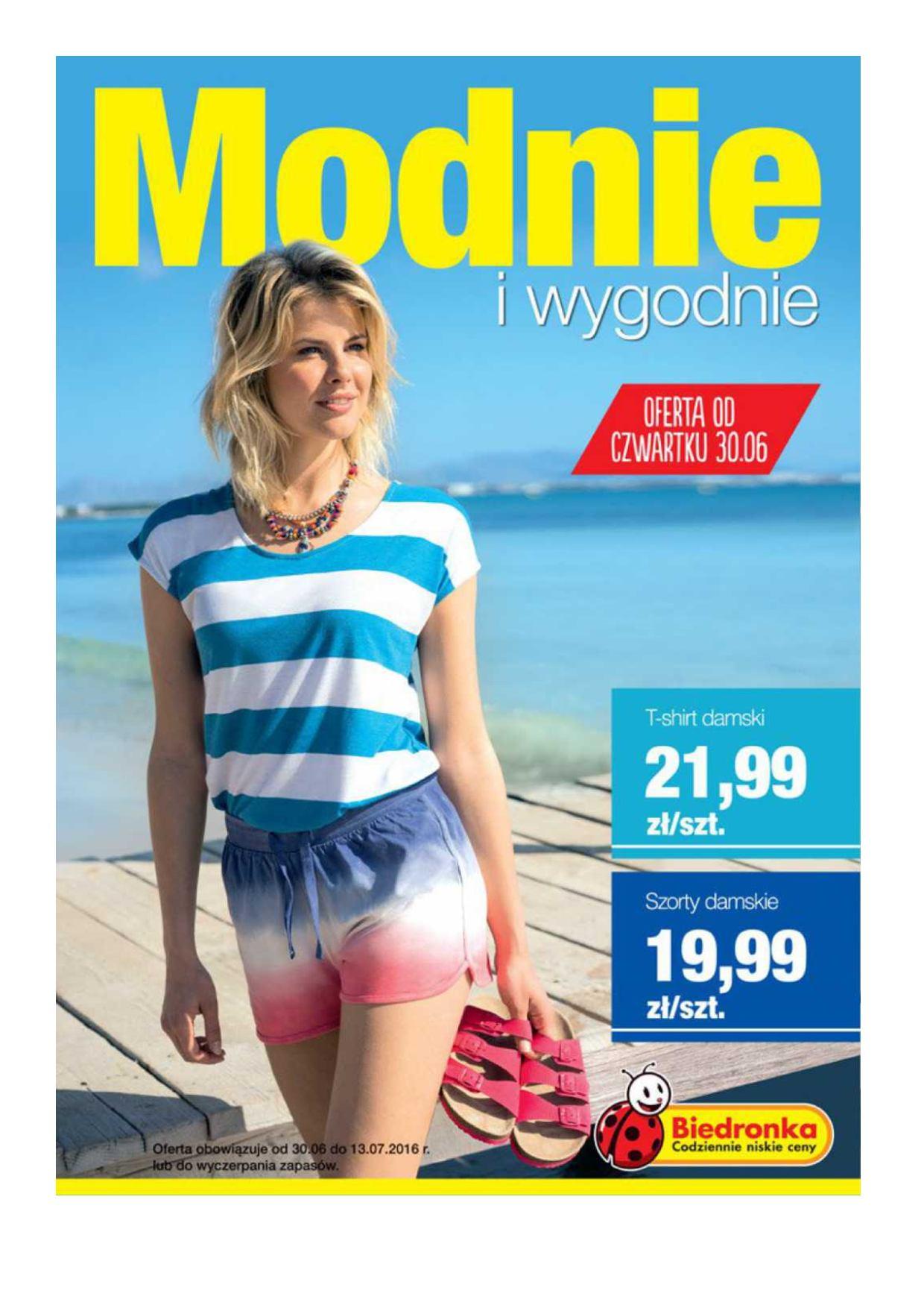 Gazetka promocyjna Biedronka str. 1