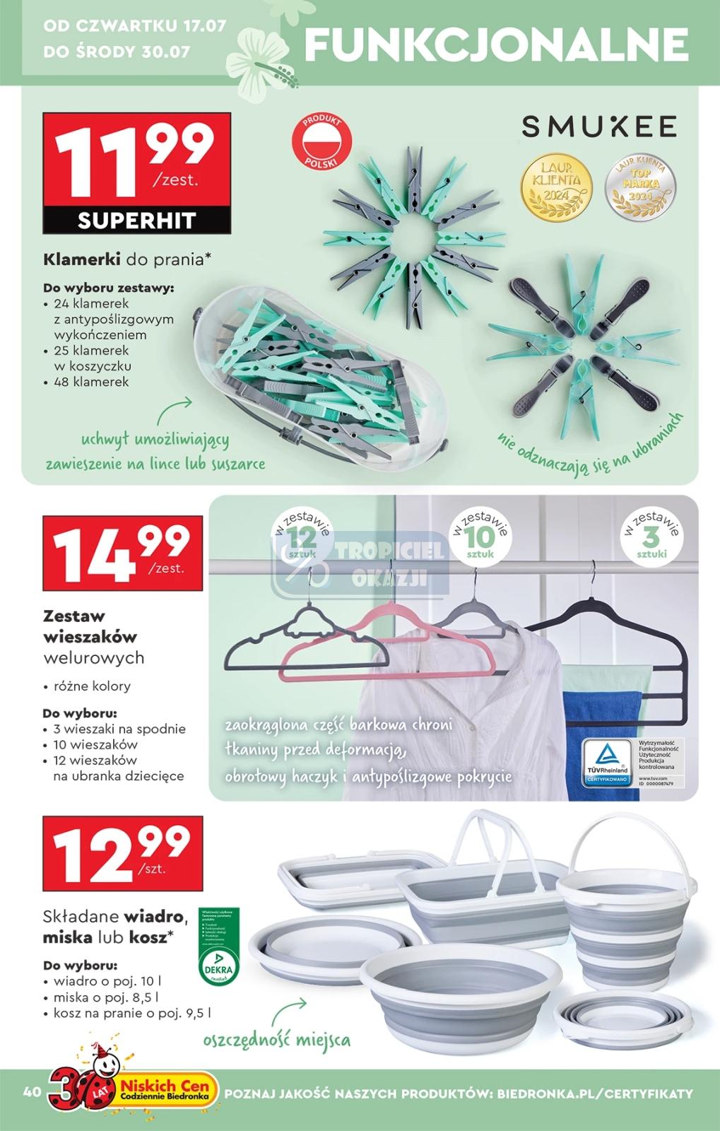 Gazetka promocyjna Biedronka str. 40