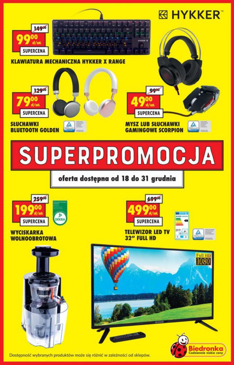 Gazetka promocyjna Biedronka str. 12