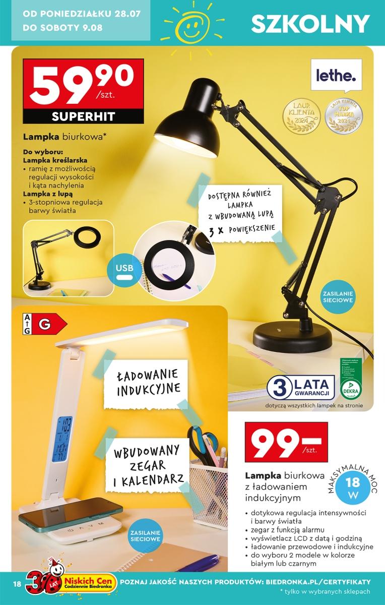 Gazetka promocyjna Biedronka str. 18