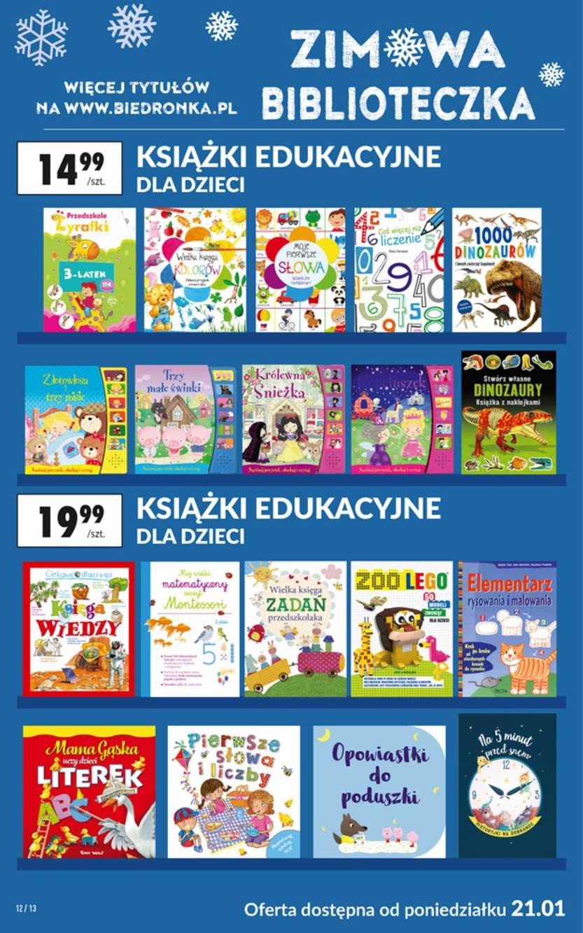 Gazetka promocyjna Biedronka str. 12