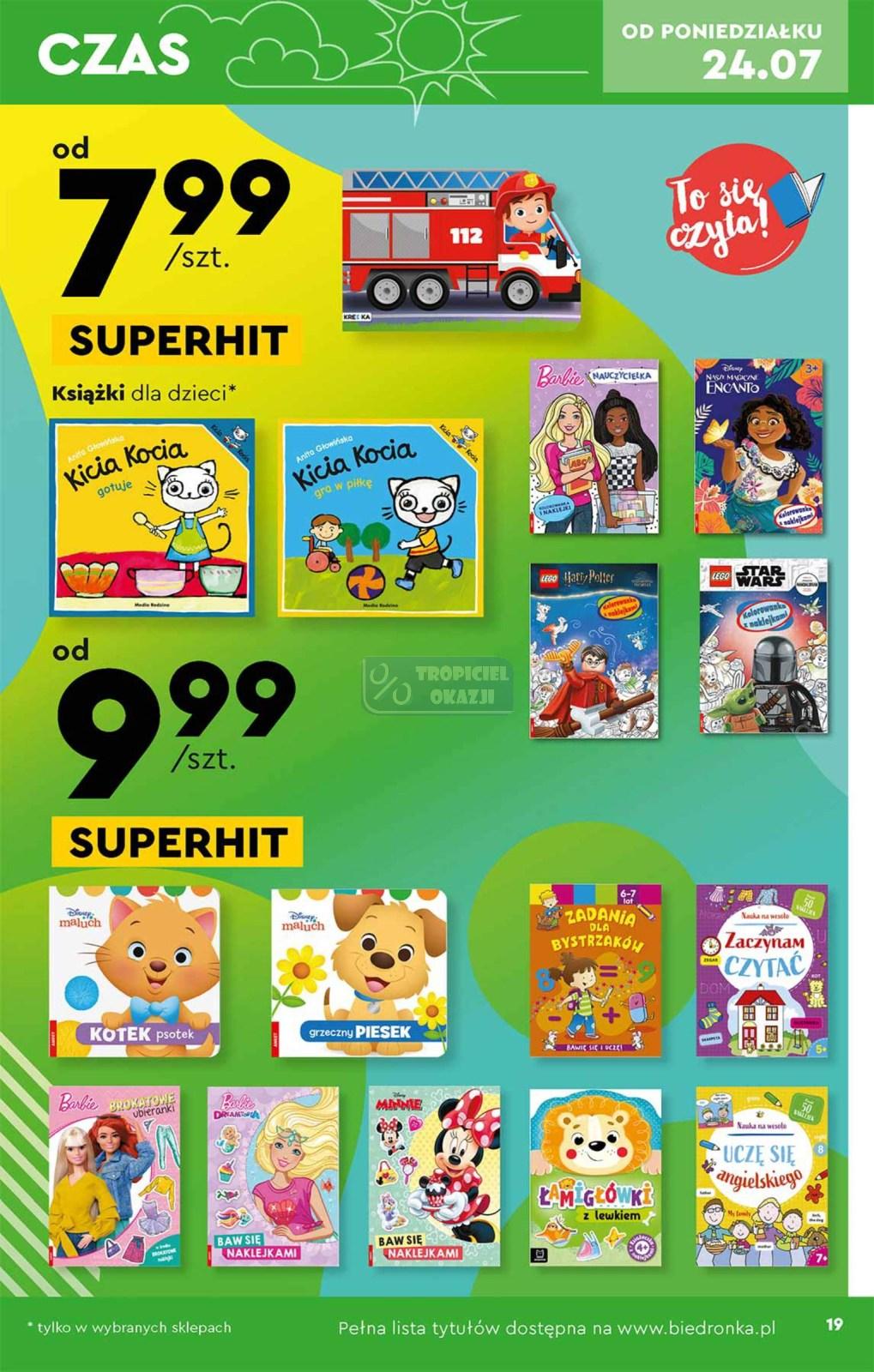 Gazetka promocyjna Biedronka str. 19