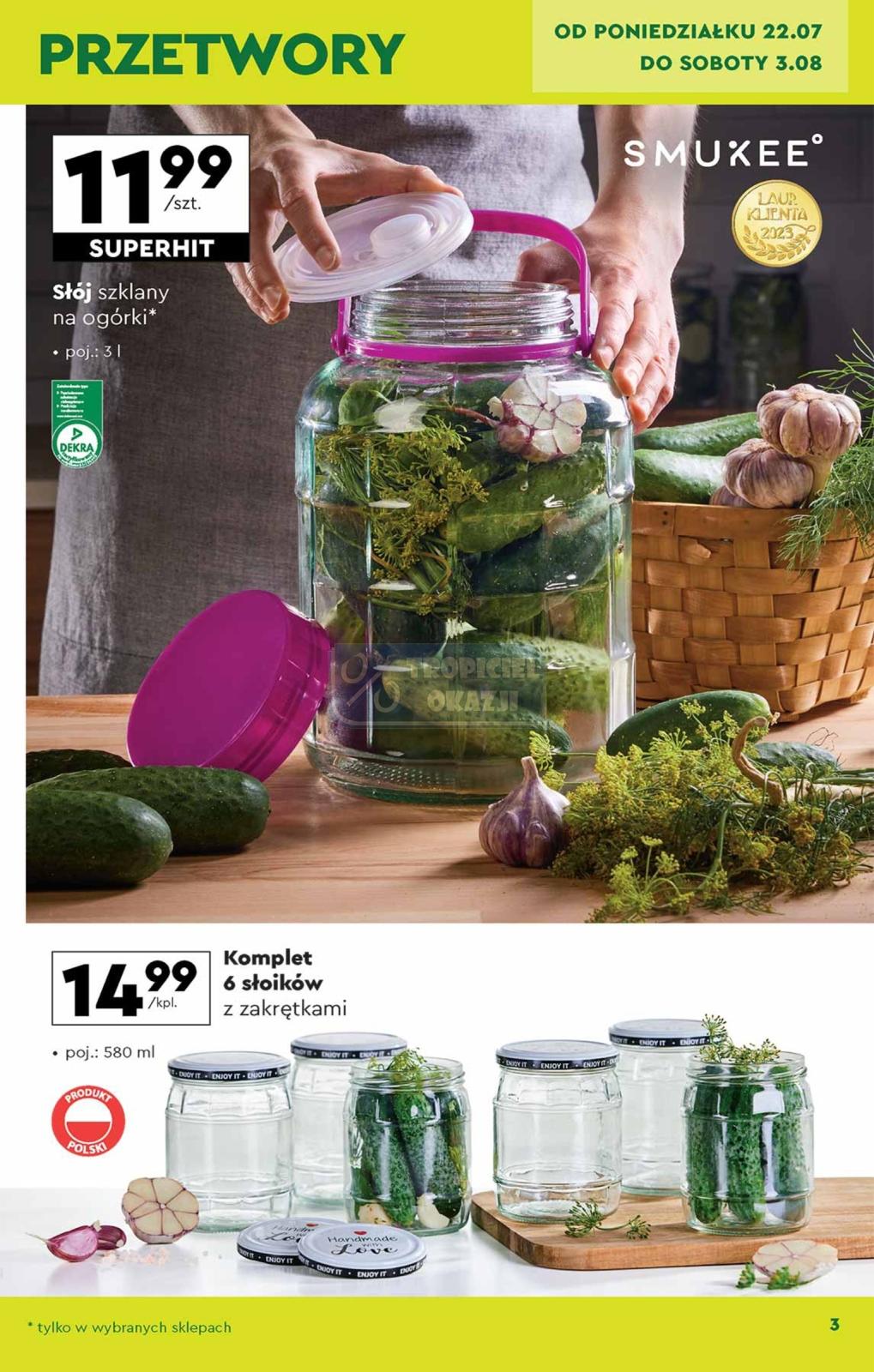 Gazetka promocyjna Biedronka str. 3