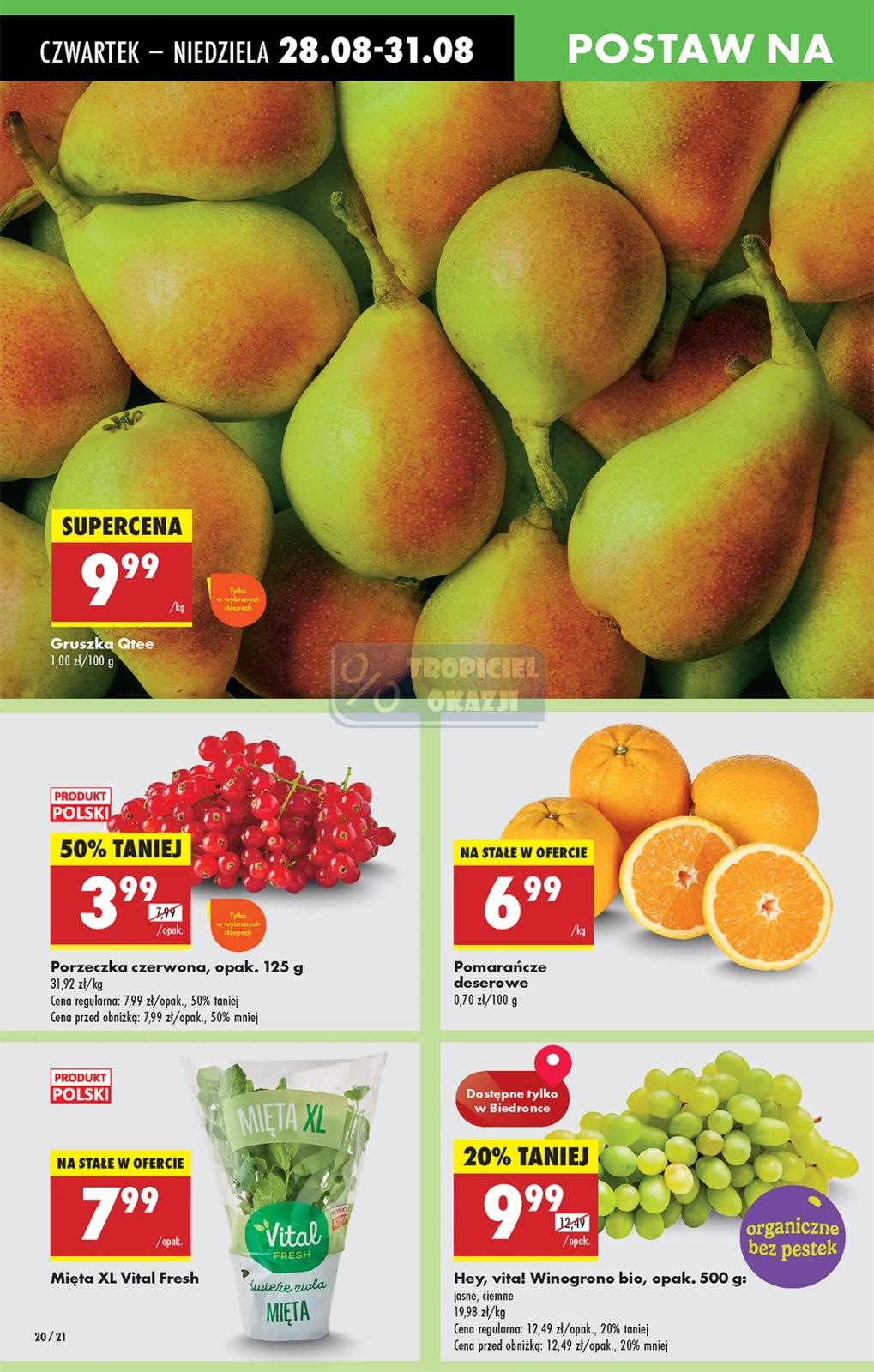 Gazetka promocyjna Biedronka str. 20