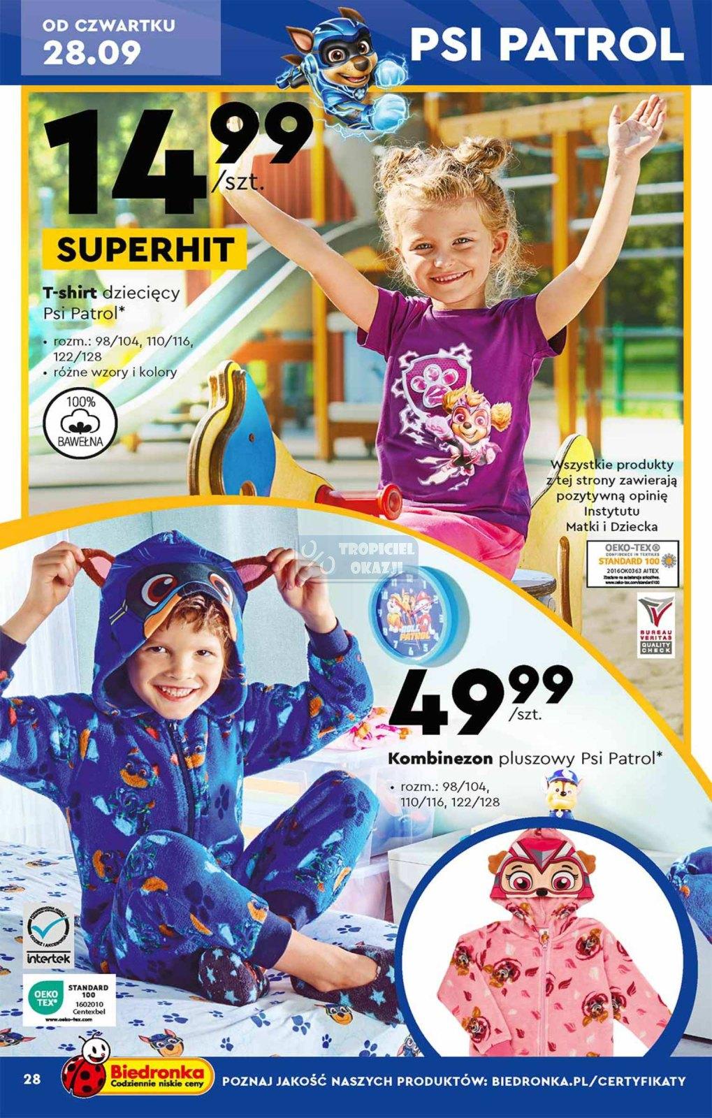 Gazetka promocyjna Biedronka str. 28