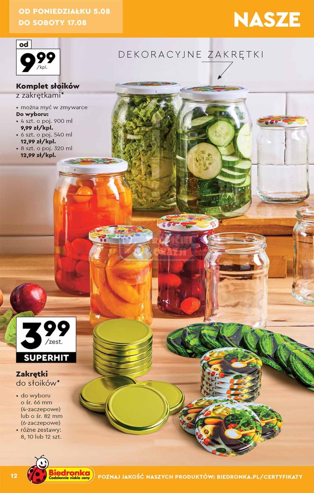 Gazetka promocyjna Biedronka str. 12