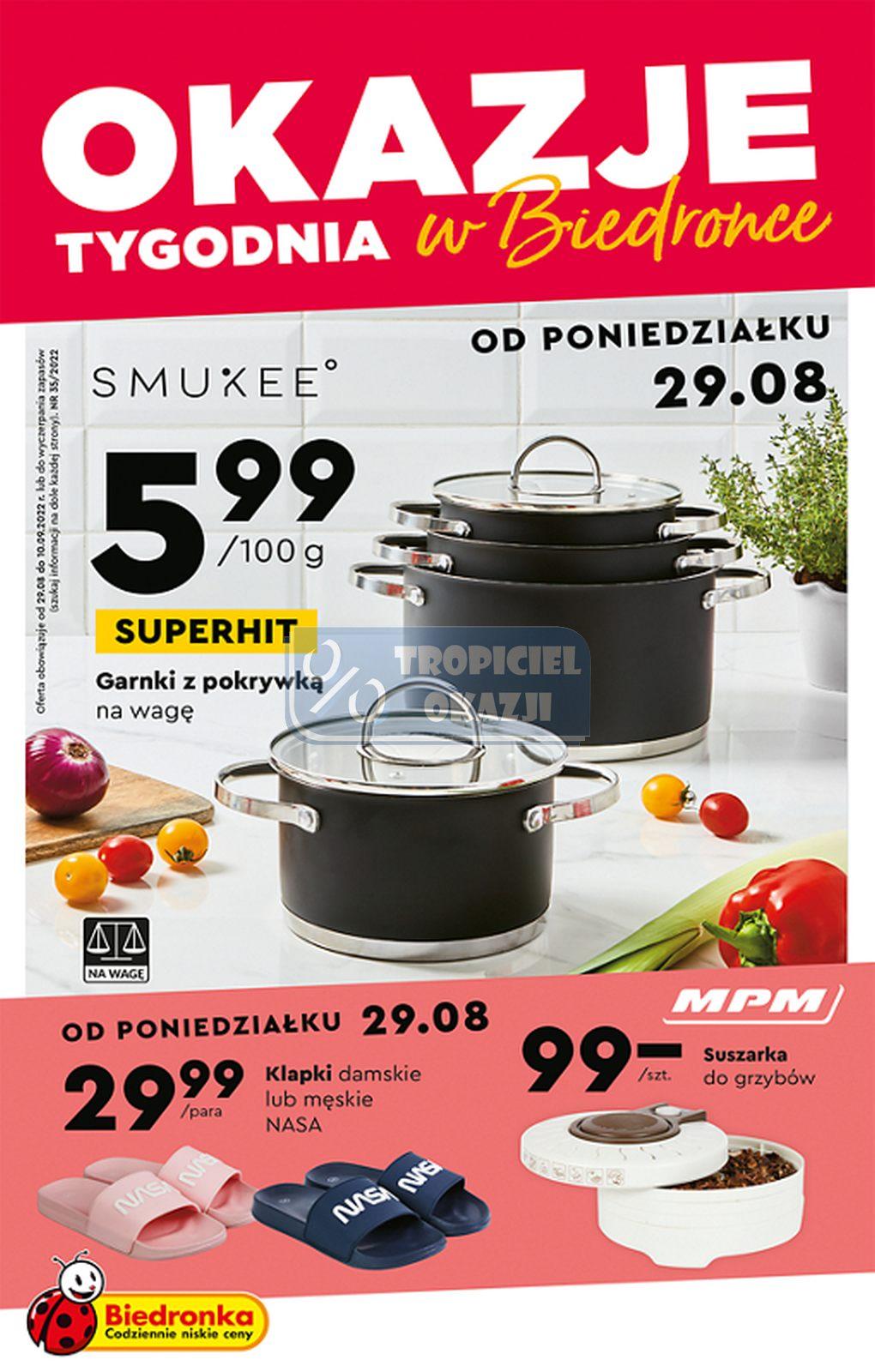 Gazetka promocyjna Biedronka str. 1