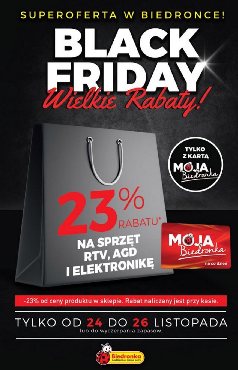 Gazetka promocyjna Biedronka str. 1