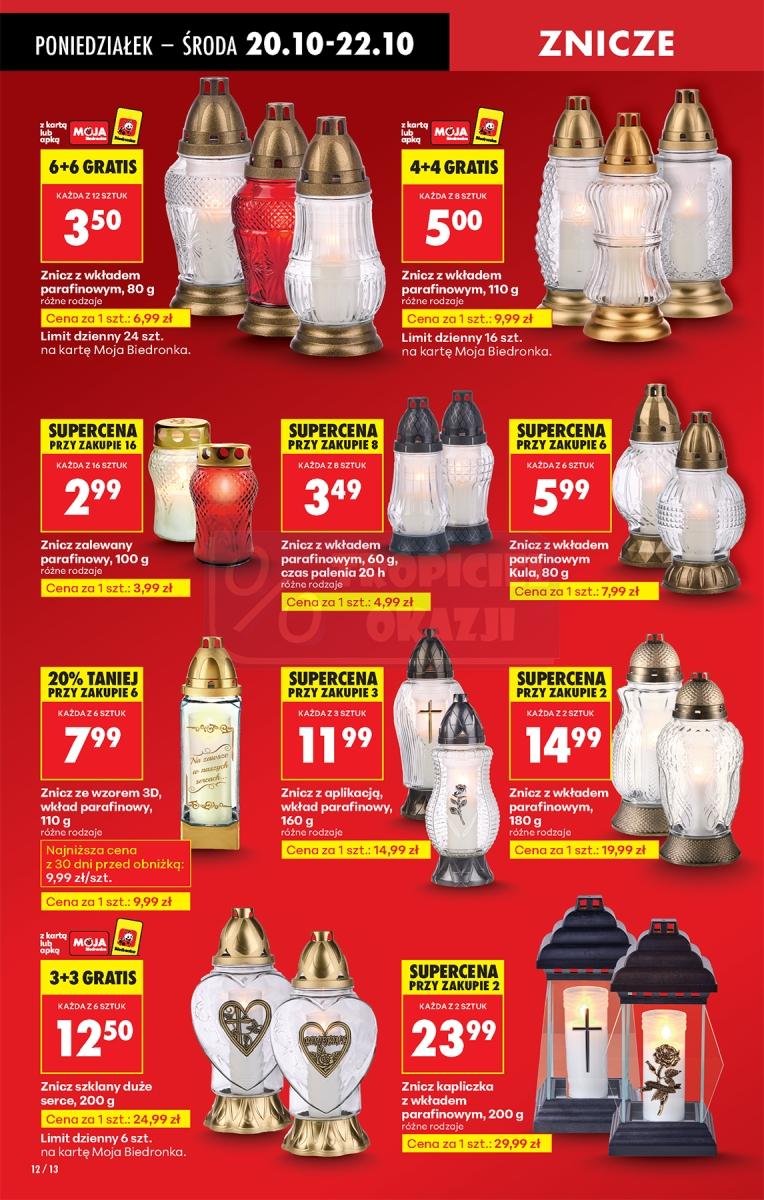 Gazetka promocyjna Biedronka str. 12