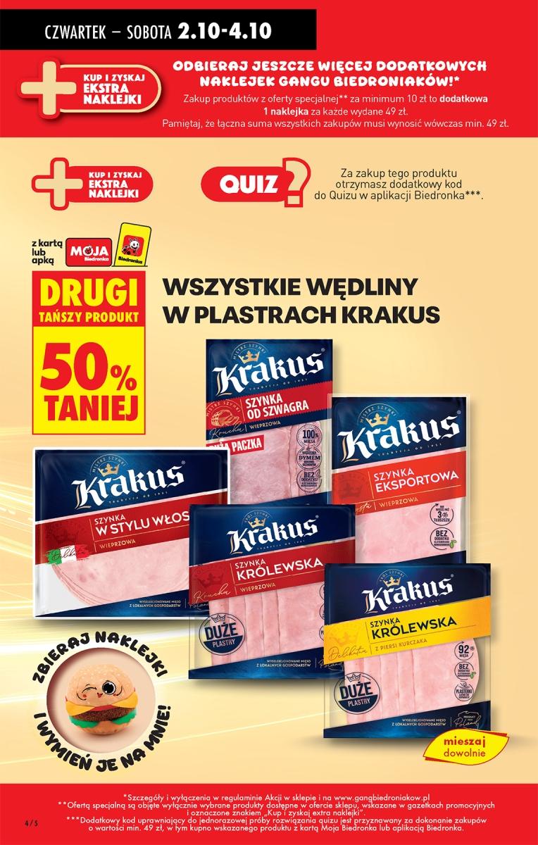 Gazetka promocyjna Biedronka str. 4