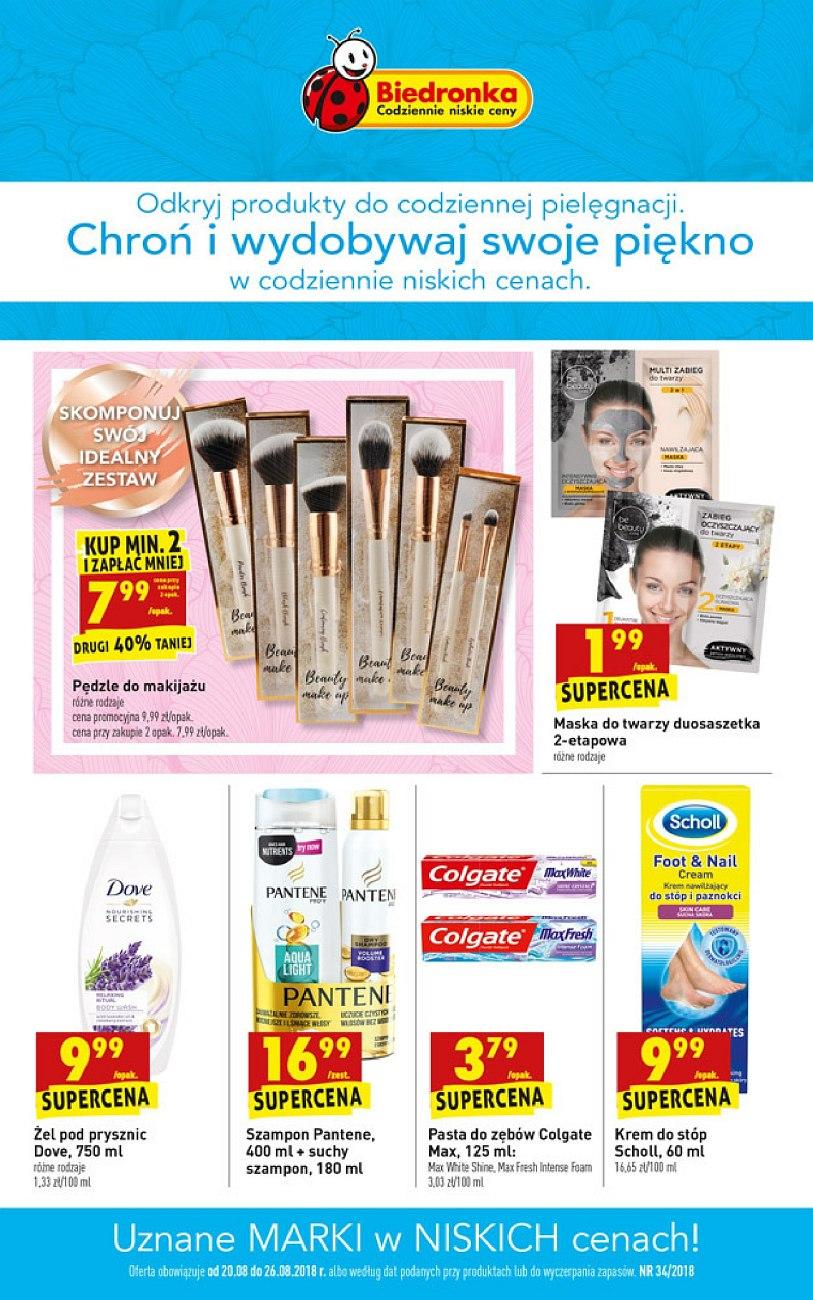 Gazetka promocyjna Biedronka str. 1