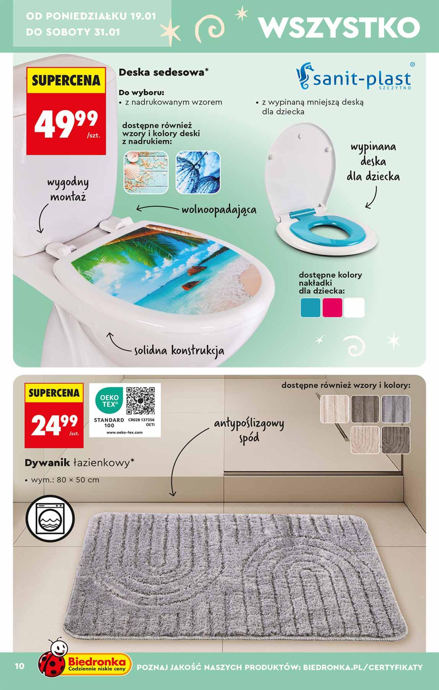 Gazetka promocyjna Biedronka str. 10