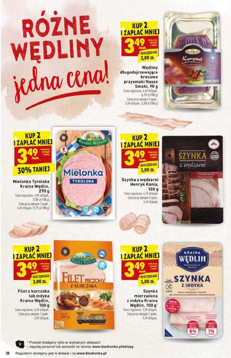 Gazetka promocyjna Biedronka str. 18