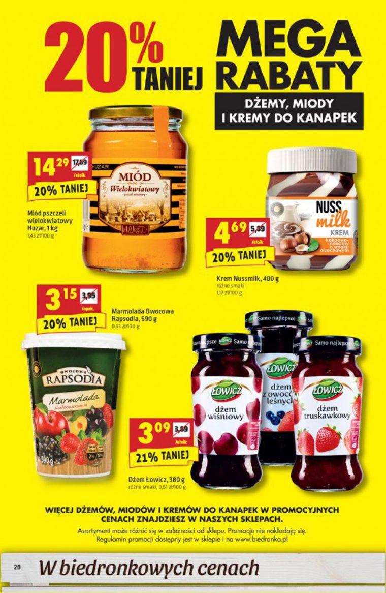 Gazetka promocyjna Biedronka str. 20