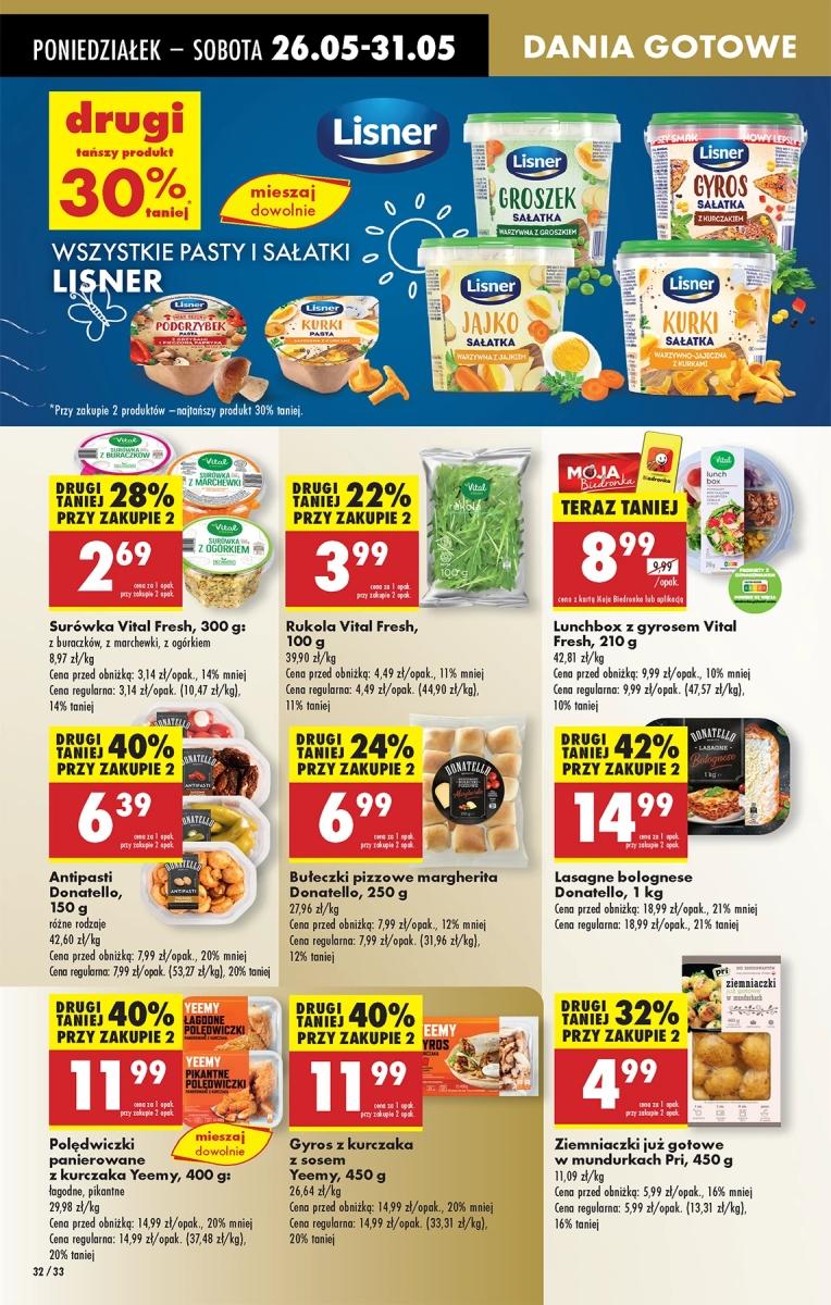 Gazetka promocyjna Biedronka str. 32