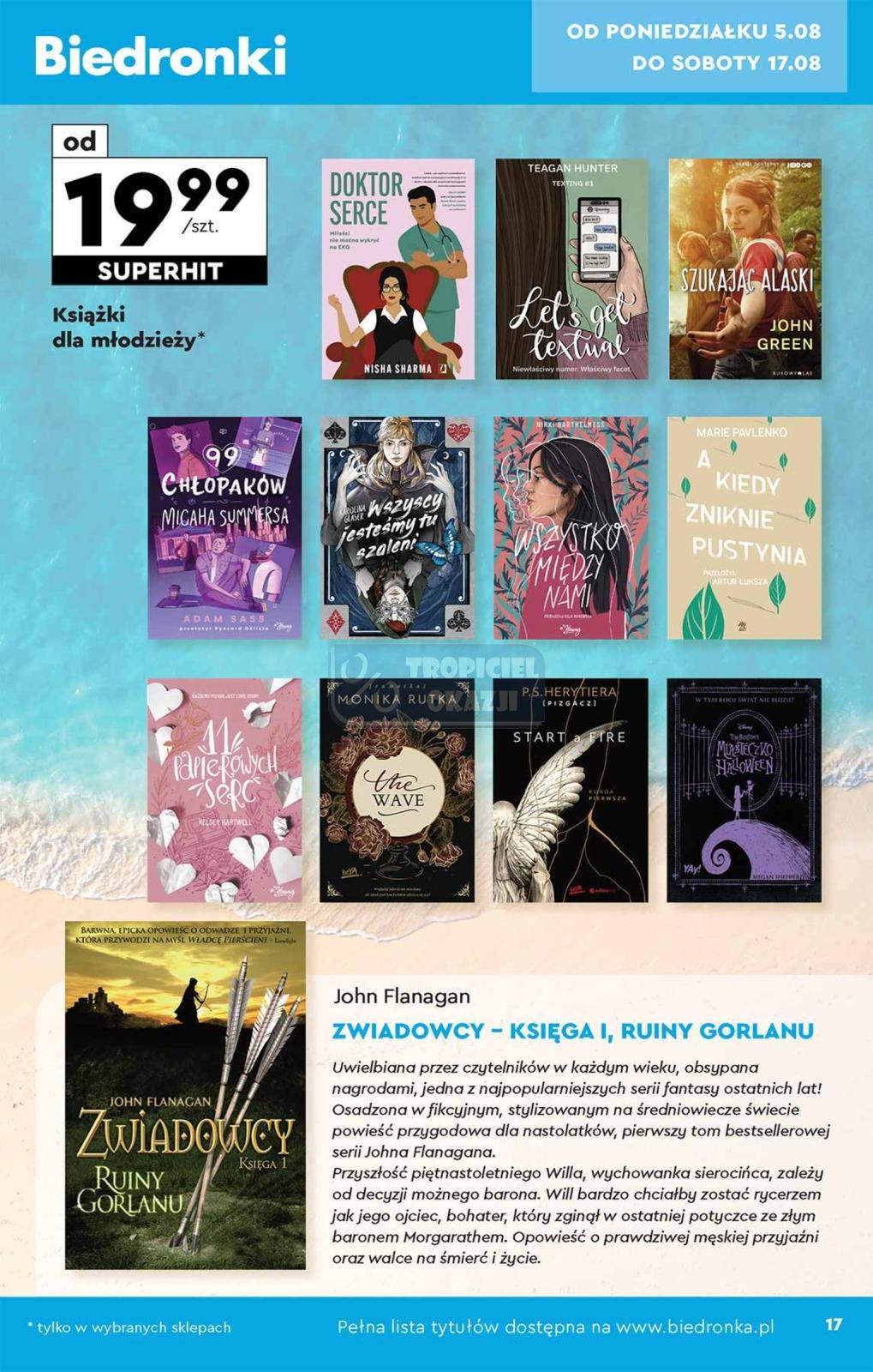 Gazetka promocyjna Biedronka str. 17